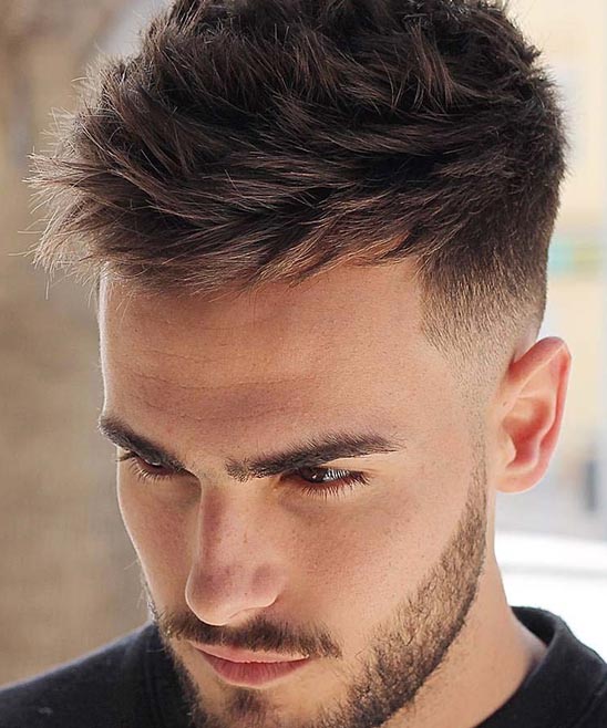 Men's Haircuts Long Top Short Sides
