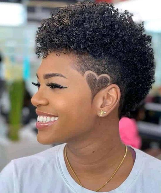 Natural Haircut Style for Black Ladies