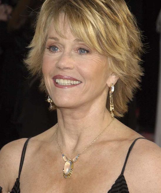 Pictures of Short Stacked Haircuts for Older Women