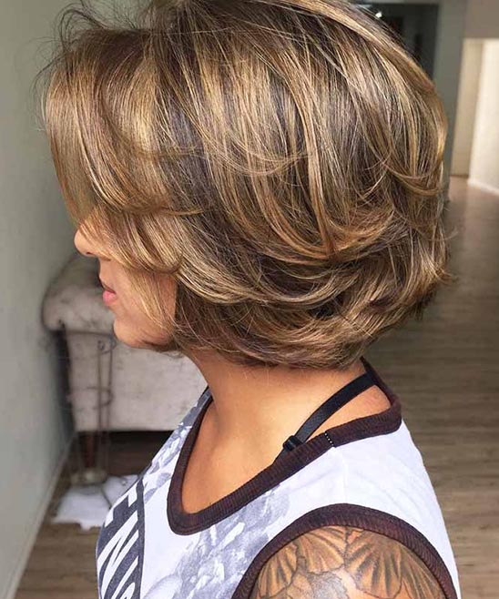 Short Haircuts for Ladies With Round Faces