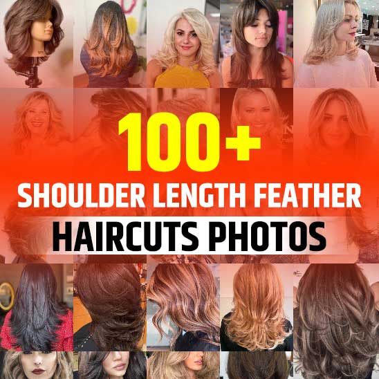 Shoulder Length Feather Haircut