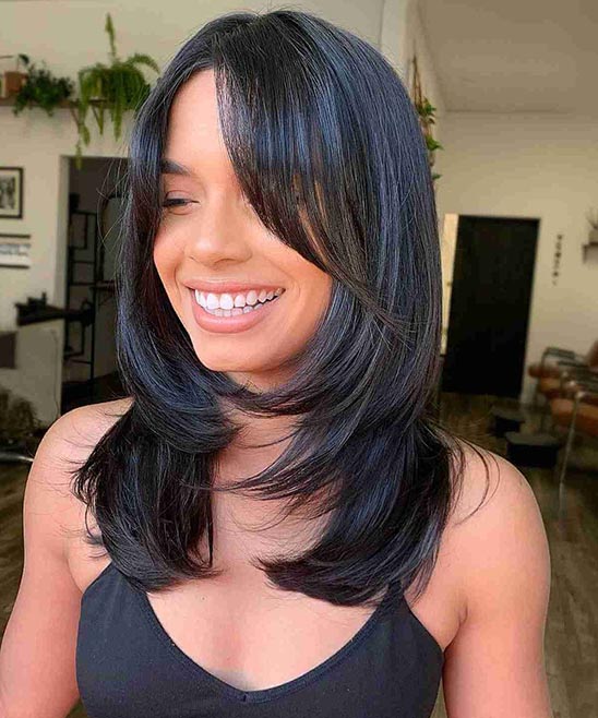 Tapered Haircut for Women Long Hair