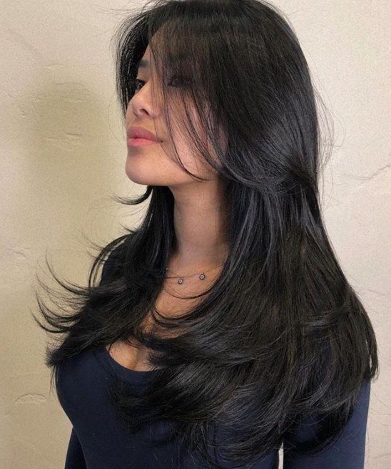 2019 Long Hair Feathered Haircuts