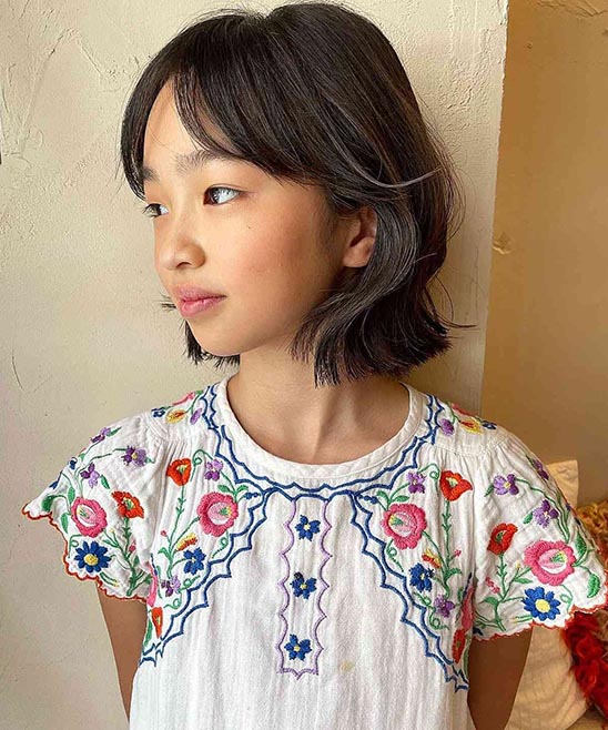 A Line Haircut for Little Girl Hair Styles