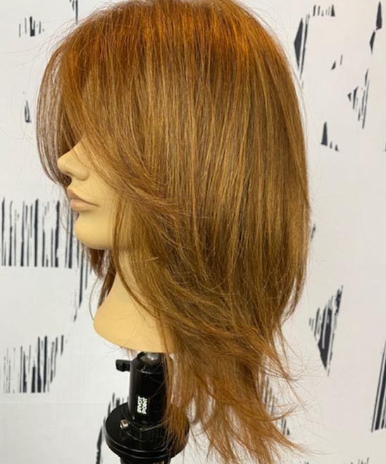 Concave Layered Haircut Step by Step