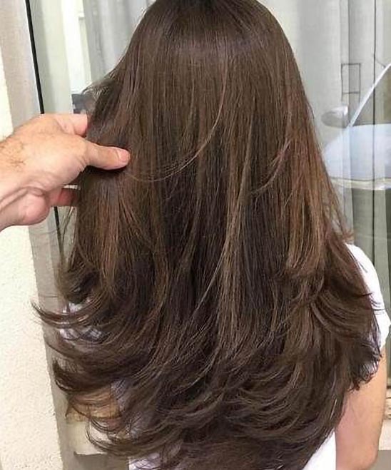 Front Layered Haircuts for Long Straight Hair