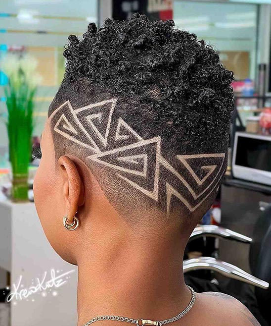 Part Designs for Women Haircuts