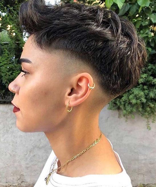 Short Haircuts for Black Women With Design