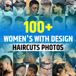 Women's Natural Haircuts With Design