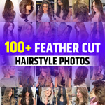 Feather Cut Hairstyle for Medium Hair