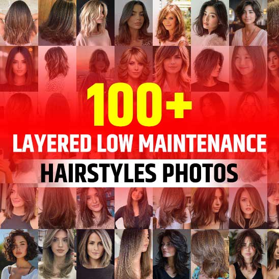 Layered-Low-Maintenance-Medium-Length-Hairstyles